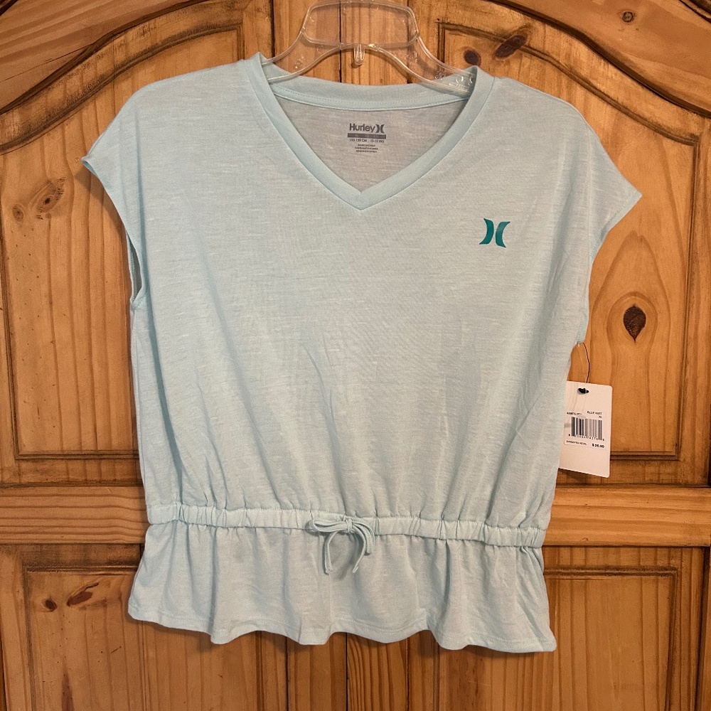 NWT Hurley Blue Mist Shirt